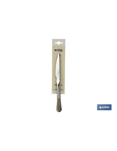 BL 2uds CUCHILLO DE CARNE INOX C-18/0 MODELO BOLONIA 10 mm