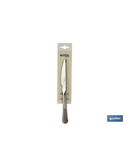 BL 2uds CUCHILLO DE CARNE INOX C-18/0 MODELO BOLONIA 10 mm