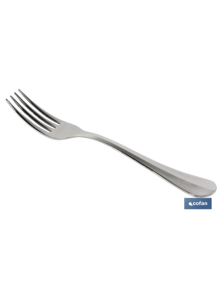 BL 2uds TENEDOR DE MESA INOX C-18/0 MODELO BOLONIA 2 mm
