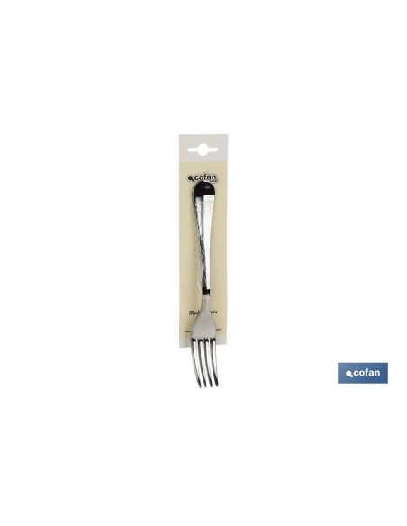 BL 2uds TENEDOR DE MESA INOX C-18/0 MODELO BOLONIA 2 mm
