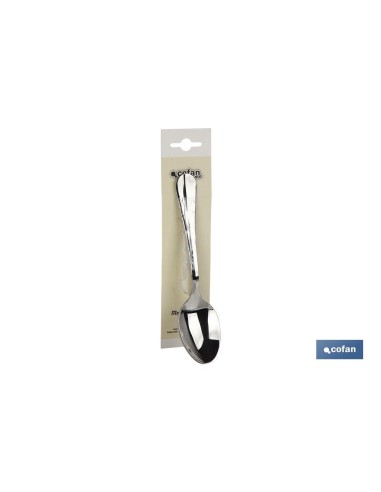 BL 2uds CUCHARA DE POSTRE INOX C-18/0 MODELO BOLONIA 1.5 mm