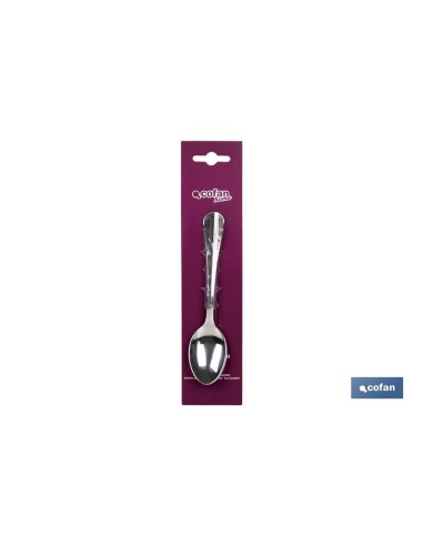 BL 3uds CUCHARA DE TE INOX C-18/0 MODELO BOLONIA 1.2 mm
