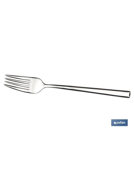BL 2uds TENEDOR DE MESA INOX C-18/10 MODELO BARI 2,5 mm