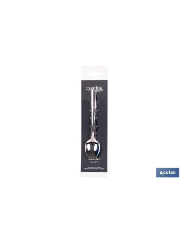 BL 3uds CUCHARA DE TE INOX C-18/10 MODELO BARI 1,5 mm