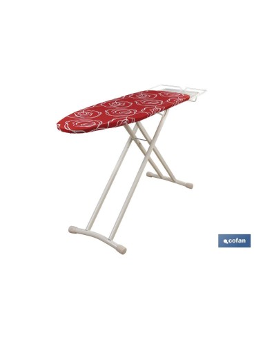 TABLA PLANCHAR 125 X 42 X10 CM MODELO TIVOLI ROJA