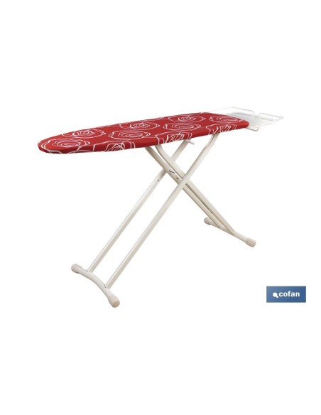 TABLA PLANCHAR 125 X 42 X10 CM MODELO TIVOLI ROJA