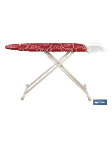 TABLA PLANCHAR 125 X 42 X10 CM MODELO TIVOLI ROJA