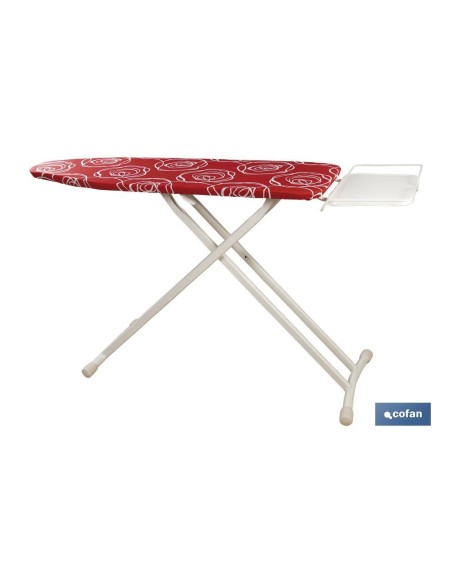 TABLA PLANCHAR 125 X 42 X10 CM MODELO TIVOLI ROJA