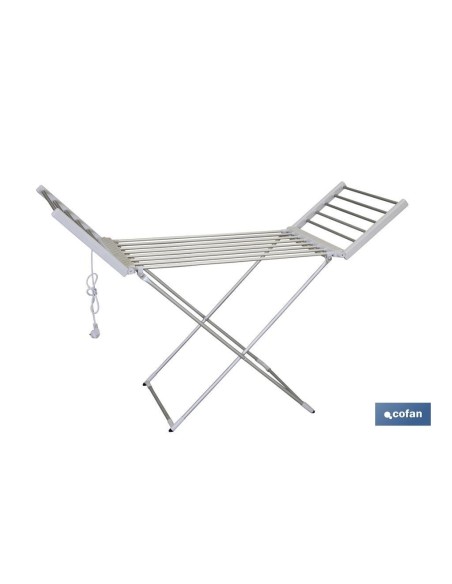 TENDEDERO EXTENSIBLE ELECTRICO ALUMINIO 148 X 52 X108 CM IP22