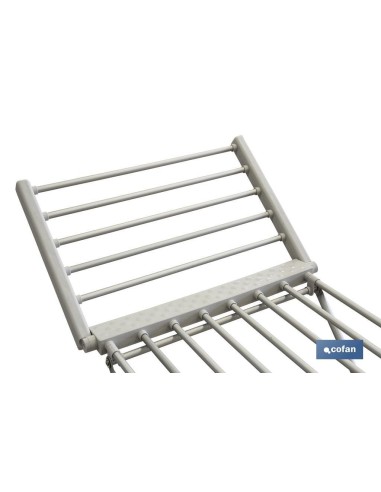 TENDEDERO EXTENSIBLE ELECTRICO ALUMINIO 148 X 52 X108 CM IP22