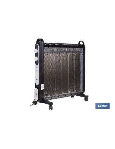 RADIADOR DE MICA NEGRO MODELO ASTANA 2000W