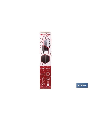 RADIADOR DE MICA BLANCO MODELO ASTANA 2000W