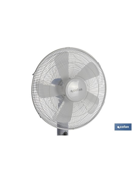 VENTILADOR 5 PALAS TEMPORIZADOR 55 W BLANCO