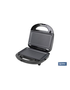 SANDWICHERA MULTIUSOS,GRILL Y GOFRERA 3 EN 1 PLACAS INTERCAMBIABLES 750W 24 X 22,8 X10,9 CM 2