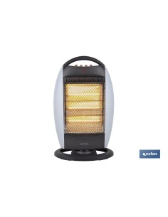 ESTUFA HALOGENA OSCILANTE 400/800/1200 W 2