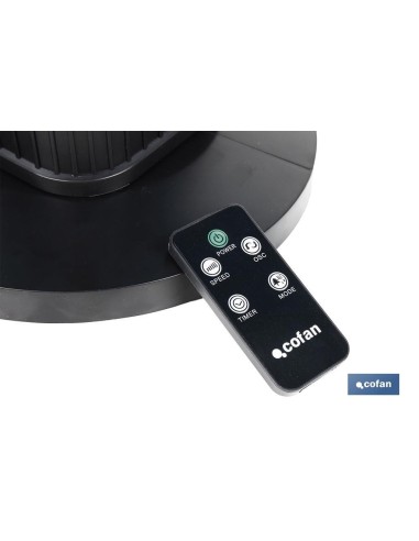 VENTILADOR DE TORRE ENERGY CON CONTROL REMOTO 50 W 73 CM