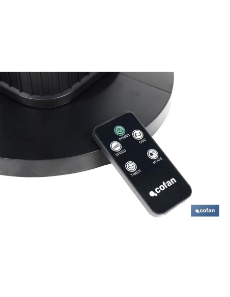 VENTILADOR DE TORRE ENERGY CON CONTROL REMOTO 50 W 73 CM