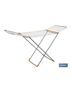 TENDEDERO SUELO CON ALAS PLEGABLES DE ALUMINIO + RUEDAS.18 m