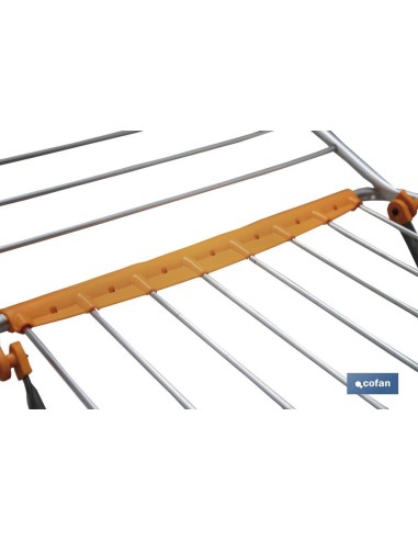 TENDEDERO SUELO CON ALAS PLEGABLES DE ALUMINIO + RUEDAS.18 m
