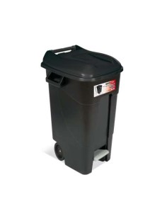 CUBO BASURA ECO C/TAPA Y C/RUEDAS TAYG 120L 2