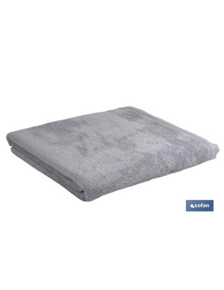 TOALLA TOCADOR GRIS PERLA GR.580/M2 GAMA PERLAN 30X50cm