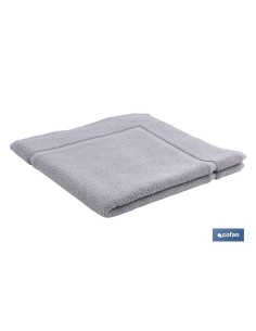 ALFOMBRA BAÑO GRIS PERLA GR.1000 GAMA PERLAN 60x60cm