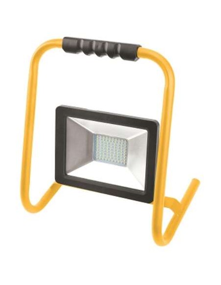 PROYECTOR LED 50W NEGRO SOPORTE 5MT CC ALFA DYSER