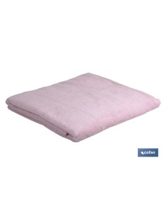 TOALLA DUCHA ROSA CLARO GR.580/M2 GAMA FLOR 70X140cm