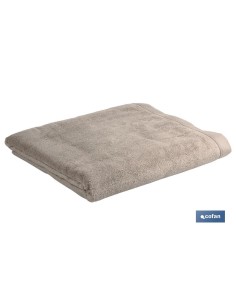 TOALLA BAÑO BEIGE GR.580/M2 MODELO ABISINIA 100X150cm