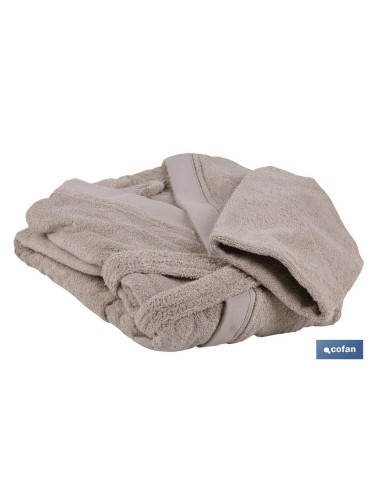 ALBORNOZ BEIGE GR.500/M2 MODELO ABISINIA TALLA L