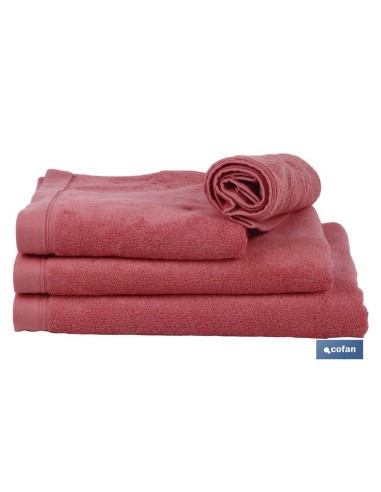 TOALLA BAÑO CORAL GR.580/M2 MODELO JAMAICA 100X150cm