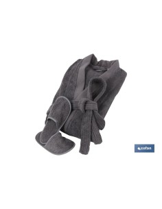 ALBORNOZ GRIS ANTRACITA GR.500/M2 MODELO PIEDRA TALLA S 2