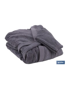 ALBORNOZ GRIS ANTRACITA GR.500/M2 MODELO PIEDRA TALLA M