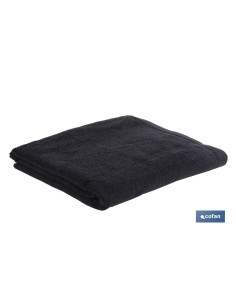 TOALLA LAVABO NEGRO GR.580/M2 MODELO BRILLANTE 50X100cm