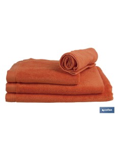TOALLA DUCHA ORANGE GR.580/M2 MODELO AMANECER 70X140cm 2