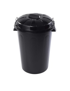 CUBO BASURA COMUNIDAD NEGRO 100L