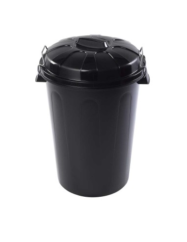 CUBO BASURA COMUNIDAD NEGRO 100L