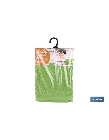 PACK 2 PAÑOS COCINA 50x50 VERDE/AZUL