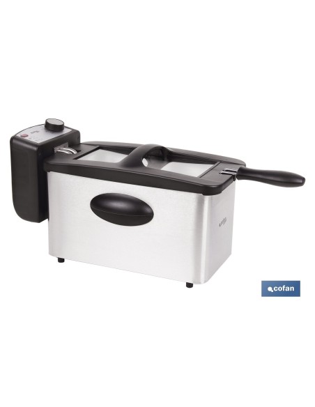 FREIDORA ELECTRICA ACERO INOXIDABLE 3L 2000W