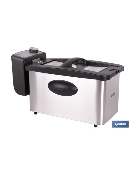 FREIDORA ELECTRICA ACERO INOXIDABLE 3L 2000W