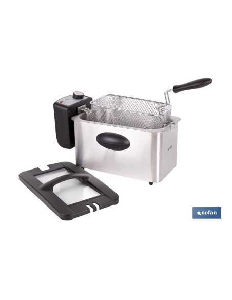 FREIDORA ELECTRICA ACERO INOXIDABLE 3L 2000W