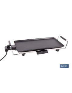 PLANCHA DE ASAR ELECTRICA 2000W 45 X 25 X 7 CM 2