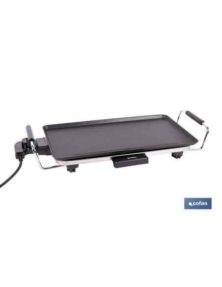 PLANCHA DE ASAR ELECTRICA 2000W 45 X 25 X 7 CM