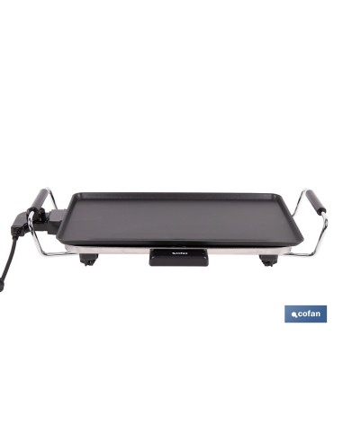 PLANCHA DE ASAR ELECTRICA 2000W 45 X 25 X 7 CM