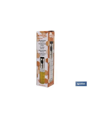PULVERIZADOR DE ACEITE 90 ml MODELO OLIVA 18 x 4 cm