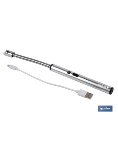 ENCENDEDOR ELECTRICO CON ARCO DE PLASMA USB MEDIDAS 26 X 1.5 cm