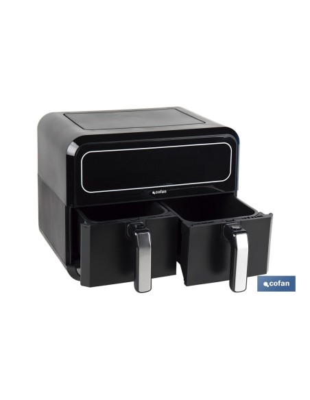 FREIDORA DE AIRE DUAL 8 L 1700 W