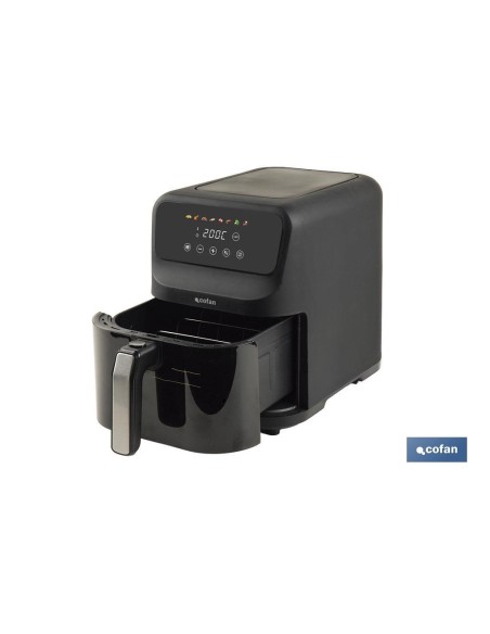 FREIDORA DE AIRE DIGITAL SLIM CON VENTANA 5 L 1500 W