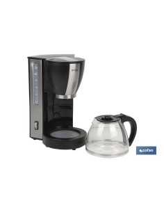 CAFETERA ELÉCTRICA DE GOTEO 870W 10 TAZAS 1.25L 2