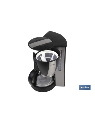 CAFETERA ELÉCTRICA DE GOTEO 870W 10 TAZAS 1.25L